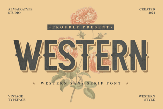 Western Font